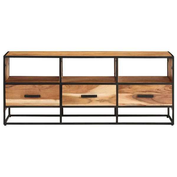 TV-Schrank Akazie Massivholz 110 cm
