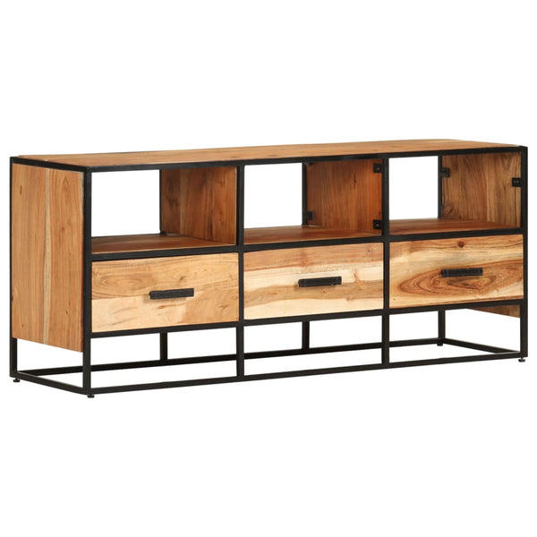 TV-Schrank Akazie Massivholz 110 cm