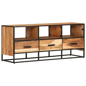 TV-Schrank Akazie Massivholz 110 cm