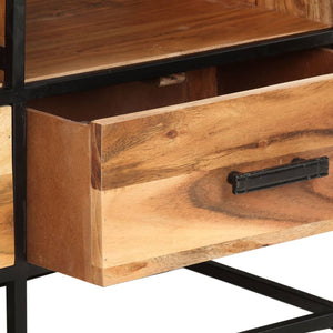 TV-Schrank Akazie Massivholz 110 cm