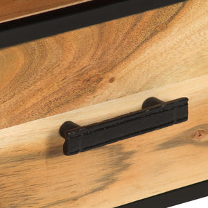 TV-Schrank Akazie Massivholz 110 cm