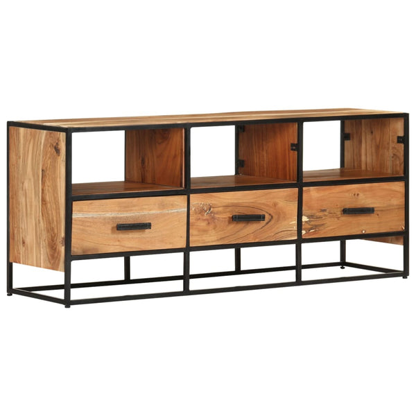 TV-Schrank Akazie Massivholz 110 cm