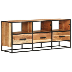TV-Schrank Akazie Massivholz 110 cm