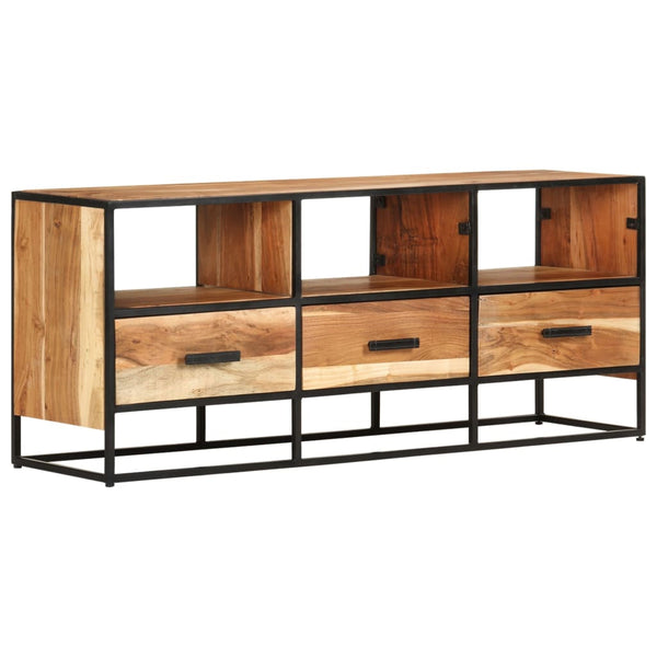 TV-Schrank Akazie Massivholz 110 cm