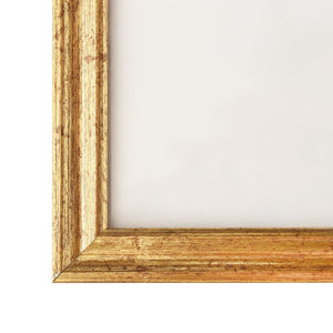 Goldene Bilderrahmen Collage, 5er Set, 15x21 cm