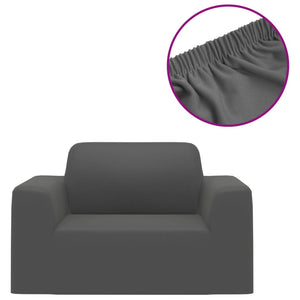 Anthrazit Stretch Sofahusse