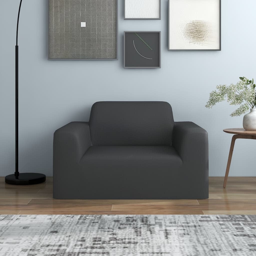 Anthrazit Stretch Sofahusse
