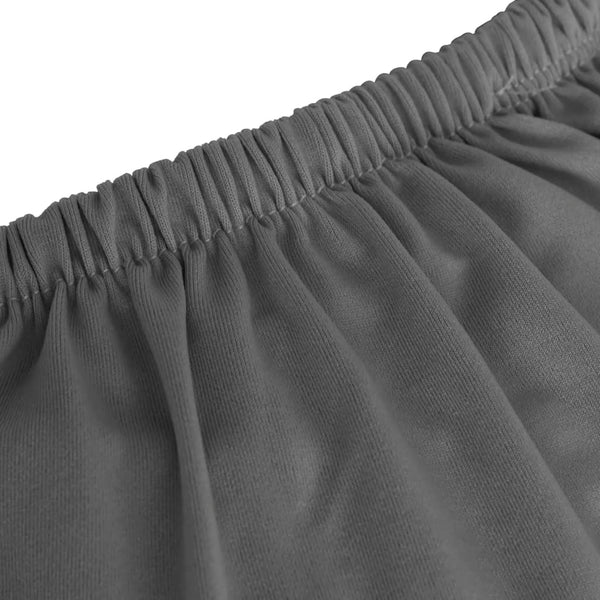 Anthrazit Sofahusse 4-Sitzer Stretch