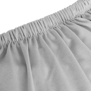 Stretch Sofahusse 2-Sitzer Grau