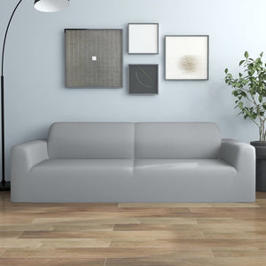 Stretch Sofahusse 3-Sitzer Grau