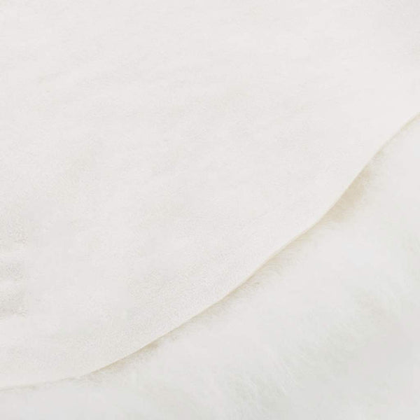 Creme Isländische Schafspelz Sitzauflage 70x110 cm