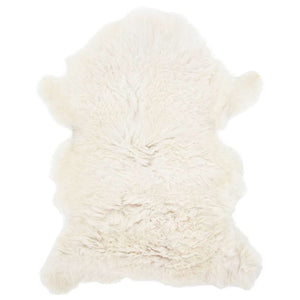 Creme Schafpelz, 60-70x90-100 cm