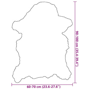 Creme Schafpelz, 60-70x90-100 cm