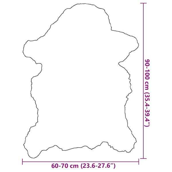 Creme Schafpelz, 60-70x90-100 cm
