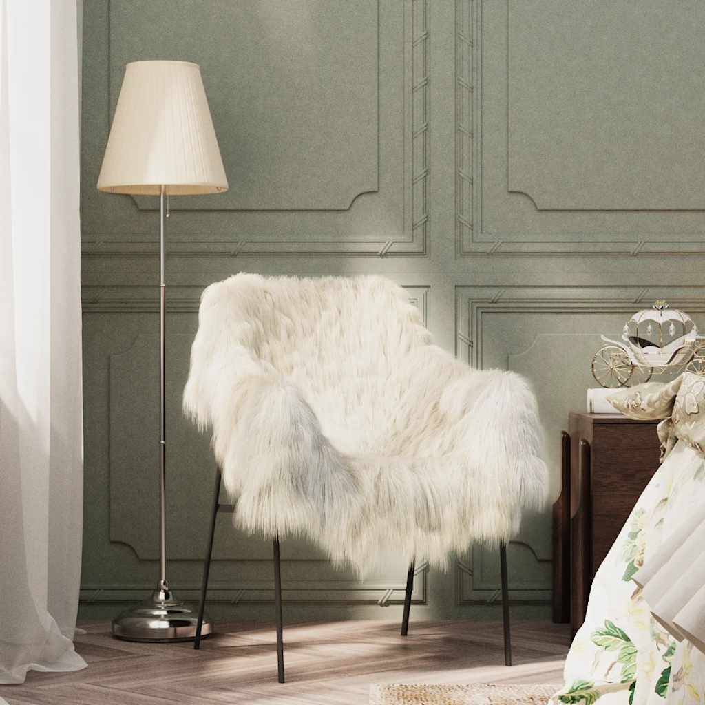 Creme Schafpelz, 60-70x90-100 cm