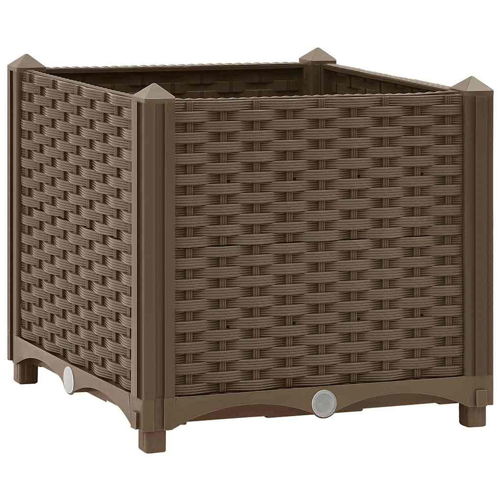 vidaXL Raised Garden Bed 40x40x38 cm Polypropylene