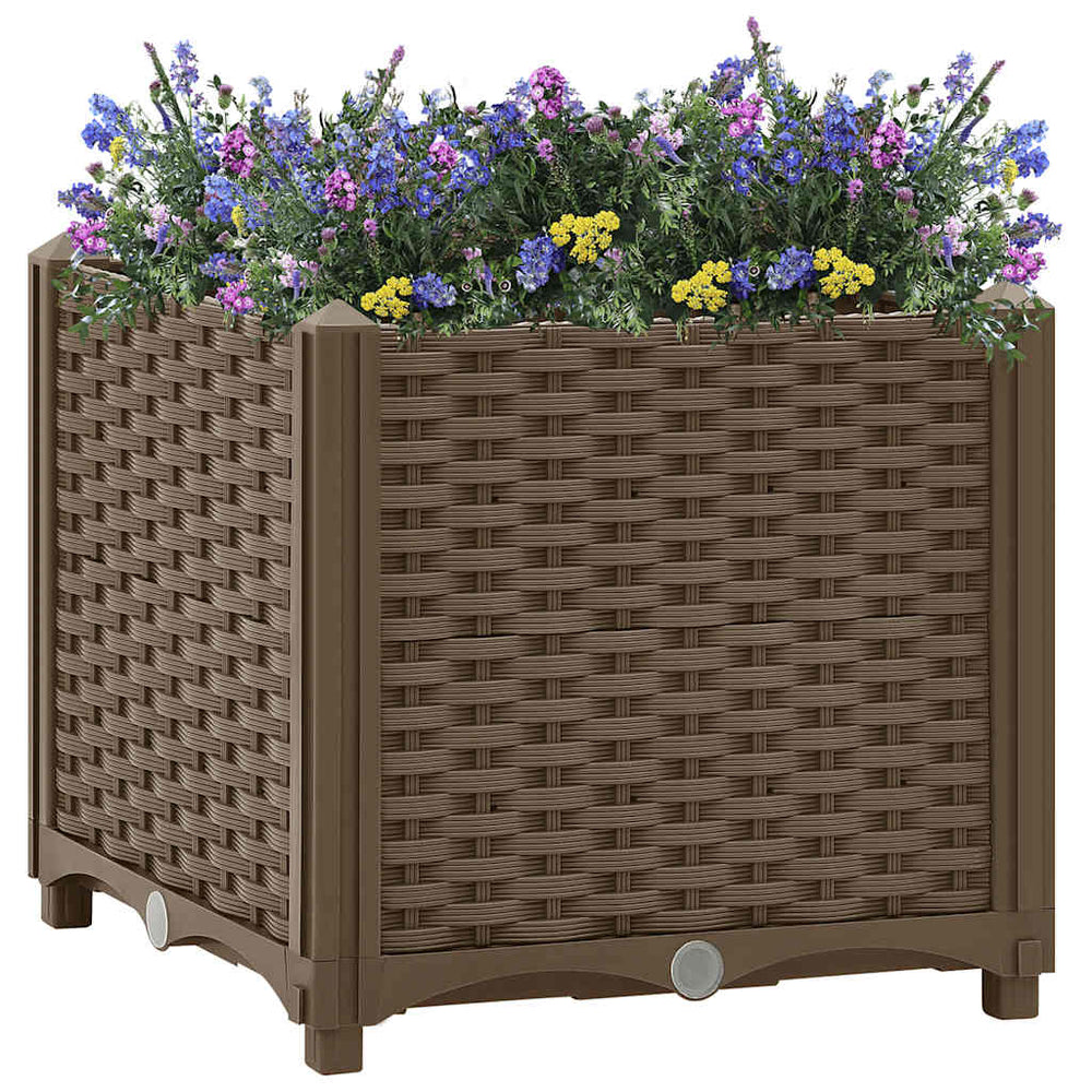 vidaXL Raised Garden Bed 40x40x38 cm Polypropylene