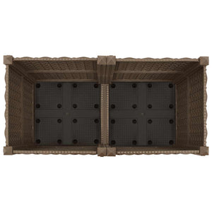 Hochbeet 80x40x38 cm Polypropylen