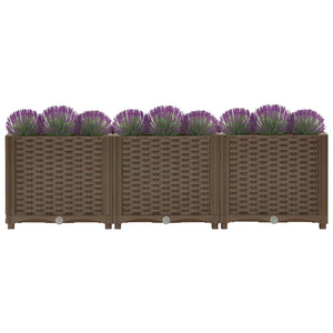 Hochbeet 120 x 40 x 38 cm Polypropylen