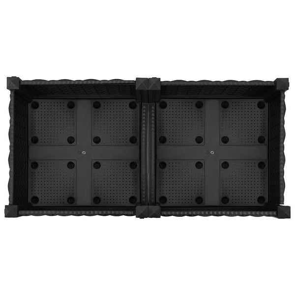 Hochbeet 80x40x23 cm Polypropylen