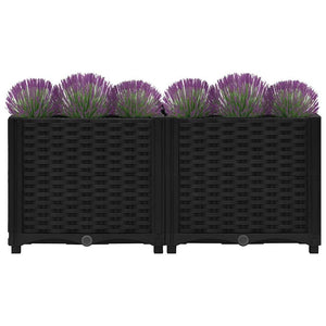Hochbeet 80 x 40 x 38 cm Polypropylen