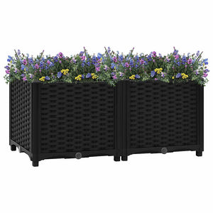 Hochbeet 80 x 40 x 38 cm Polypropylen