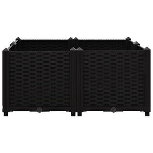 Hochbeet 80x80x38 cm Polypropylen