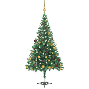Künstlicher Weihnachtsbaum Beleuchtung Kugeln 180cm 564 Zweige