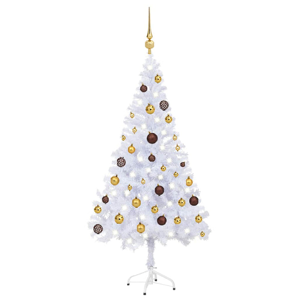 Künstlicher Weihnachtsbaum Beleuchtung Kugeln 120cm 230 Zweige