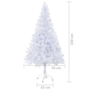 Künstlicher Weihnachtsbaum Beleuchtung Kugeln 150cm 380 Zweige