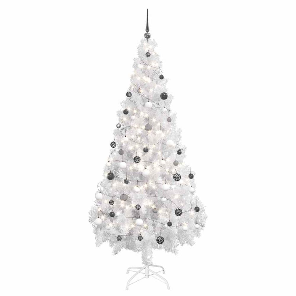 Künstlicher Weihnachtsbaum Beleuchtung Kugeln 180cm 620 Zweige