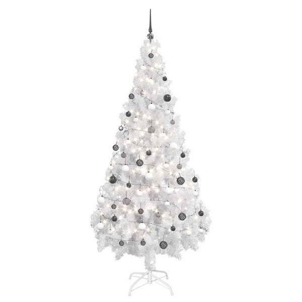 Künstlicher Weihnachtsbaum Beleuchtung Kugeln 180cm 620 Zweige