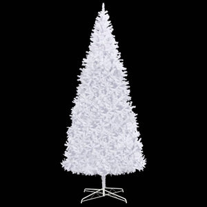 Künstlicher Weihnachtsbaum mit Beleuchtung 400 cm Weiß