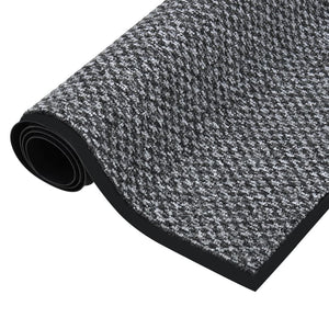 vidaXL Paillasson gris 60x80 cm