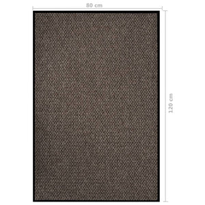 Beige Fußmatte 80x120 cm
