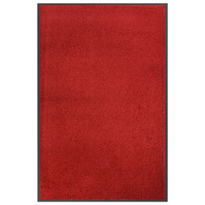 Rote Fußmatte 80x120 cm