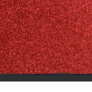 Rote Fußmatte 80x120 cm