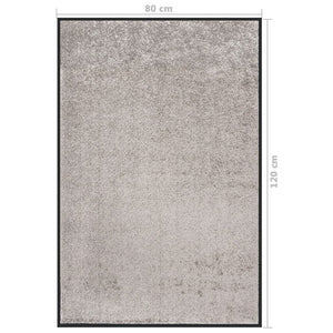 Fußmatte Grau 80x120 cm