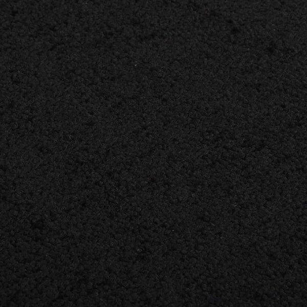 Schwarze Fußmatte 60x80 cm
