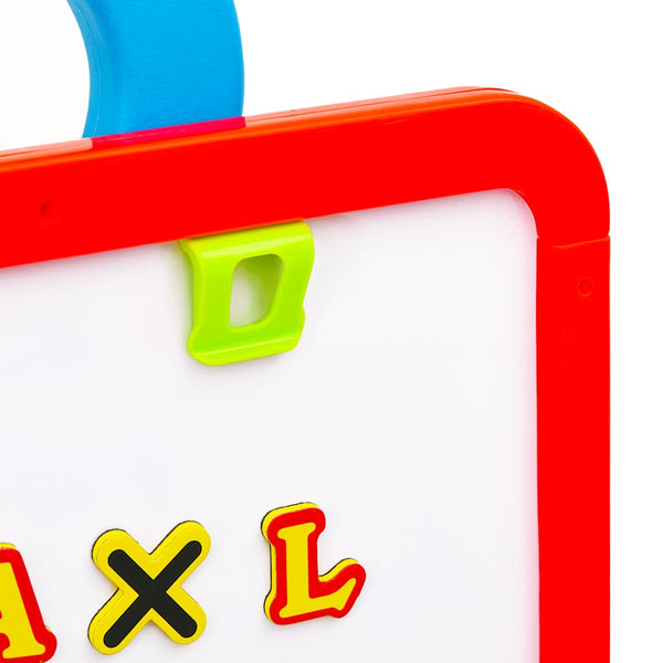 2-in-1 Kinderstaffelei mit Kreidetafel