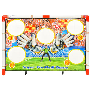 Fußballtor Set mit Torwand