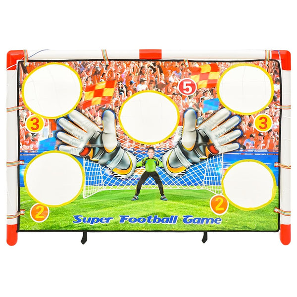Fußballtor Set mit Torwand