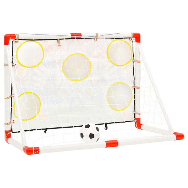 Fußballtor Set mit Torwand