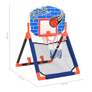 Kinder Basketball Set für Boden und Wand