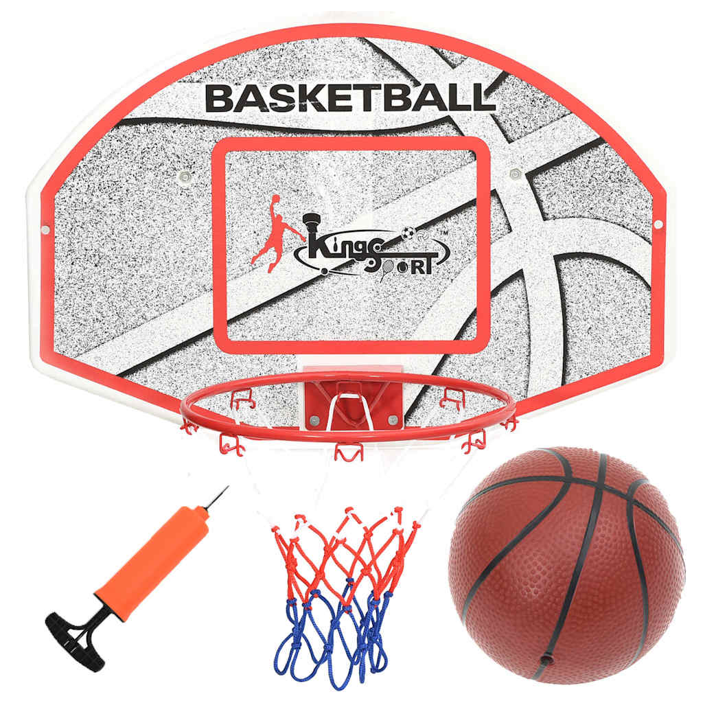 Basketball-Set zur Wandmontage, 5-teilig