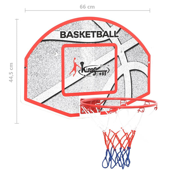 Basketball-Set zur Wandmontage, 5-teilig