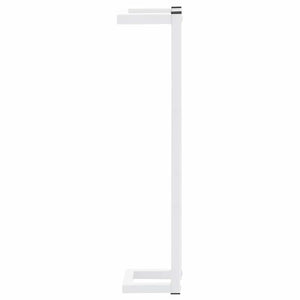 Weißer Handtuchständer aus Stahl, 60 cm