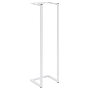 Handtuchständer Weiß Stahl 95cm