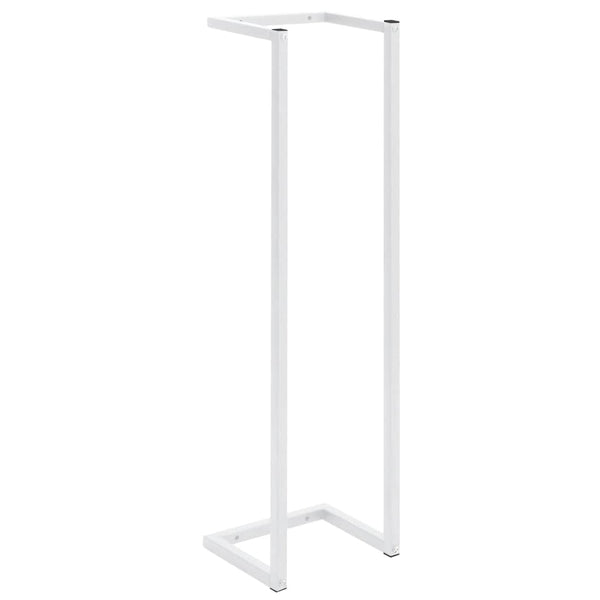 Handtuchständer Weiß Stahl 95cm