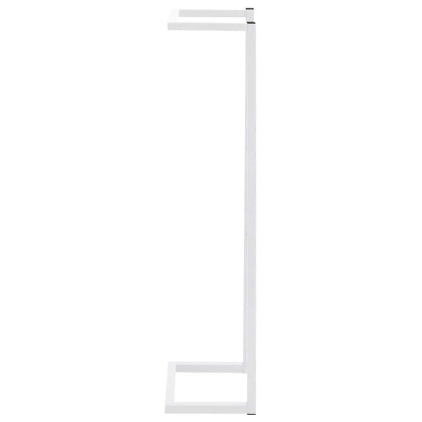 Handtuchständer Weiß Stahl 95cm